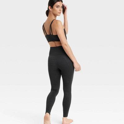 JoyLab Women's Seamless High-Rise Athletic Workout Leggings All in MotionBullseye Deals