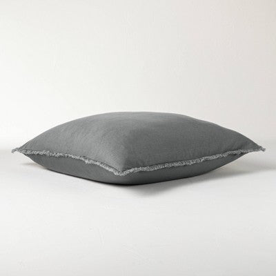 New - Casaluna 1-Piece Pillow Sham Linen-Blend OEKO-TEX Soft Feel CasalunaBullseye Deals