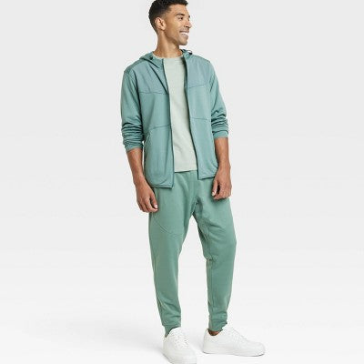 New - All In Motion Men's DWR Midweight Fleece Joggers Sweatpants Lounge Pants All in MotionBullseye Deals