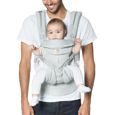 New - Ergobaby Omni 360 Mesh Baby Carrier - Pearl Grey