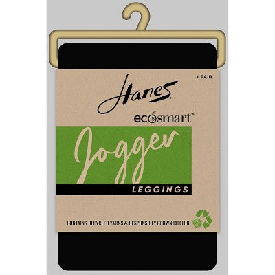 New - Hanes Women's Regular Tapered Leg Ankle Jogger Leggings Midweight HanesBullseye Deals