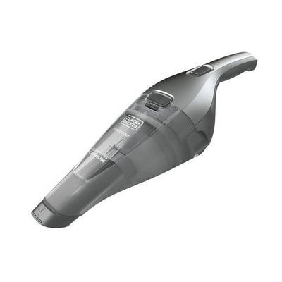 Open Box - BLACK+DECKER Compact Lithium Handheld Vacuum - Gray HNVC220BCZ01: Cordless Dustbuster, Portable Car Vacuum, Rechargeable