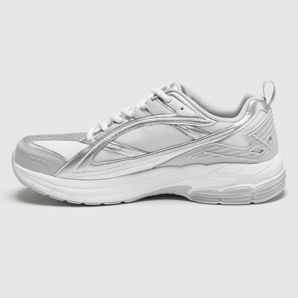New - S Sport By Skechers Men's Stark Sneakers - Silver 11.5
