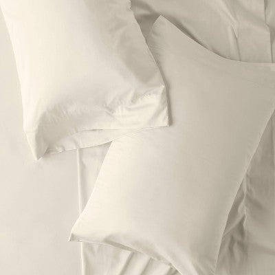 New - Casaluna 300 Thread Count Pillowcase Cotton 40x20 Satin Cooling CasalunaBullseye Deals