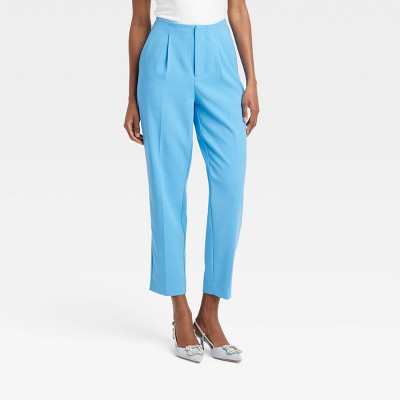 Open Box - A New Day Women's Tapered High Rise Ankle Length Tailored Trousers A New DayBullseye Deals