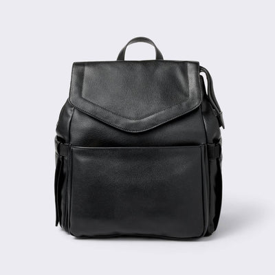 New - Flap Top Diaper Backpack - Black - Cloud Island™