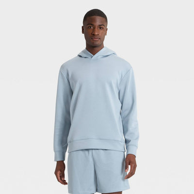 New - Men's Spacer Hoodie Sweatshirt - All In Motion™ Light Blue XS