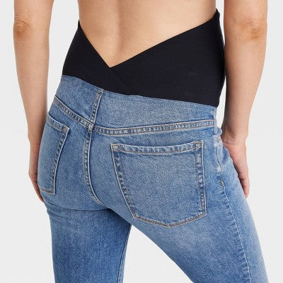 New - Over Belly Ankle Bootcut Maternity Pants - Isabel Maternity by Ingrid & Isabel Isabel Maternity by Ingrid & IsabelBullseye Deals