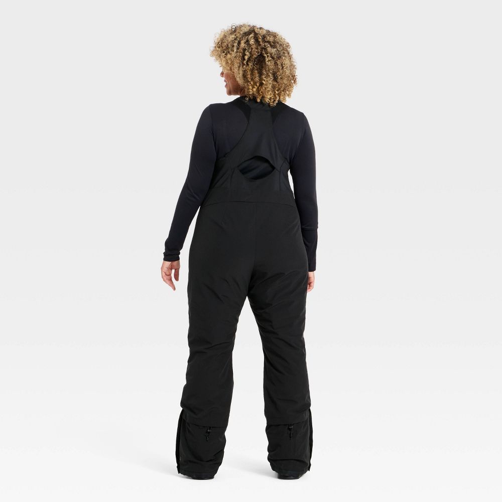 Open Box - Women's Snowsport Waterproof Snow Bib - All In Motion™ Black XS