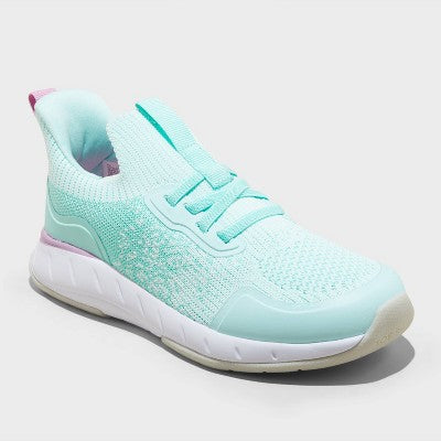New - All In Motion Kids Knit Elastic Lace Slip On Performance Sneakers All In MotionBullseye Deals