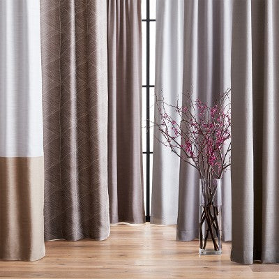 New - Blackout Aruba Window Curtain Panel - Threshold ThresholdBullseye Deals