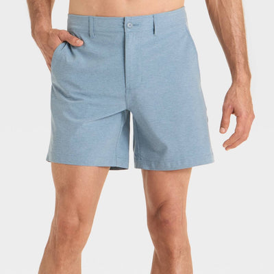 New - Men's 7'' Hybrid Swim Shorts - Goodfellow & Co™ Blue 30