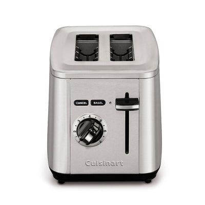 New - Cuisinart 2 Slice Classic Stainless Steel Toaster