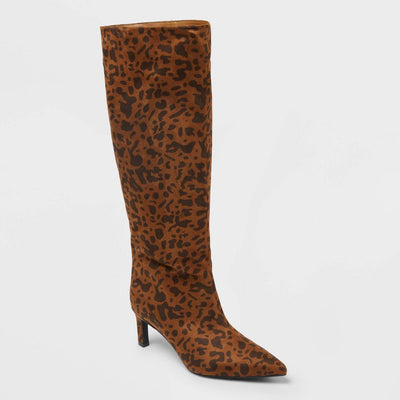 New - Women’s Justice Boots with Memory Foam Insole – A New Day™ Light Brown 7
