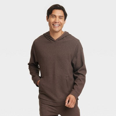 New - All In Motion Men's Pullover Hooded Fleece Hoodie Kangaroo Pocket All in MotionBullseye Deals