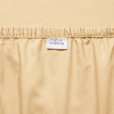 Threshold 400 Thread Count Cotton Sateen 4-Piece Sheet Set Luxurious ThresholdBullseye Deals