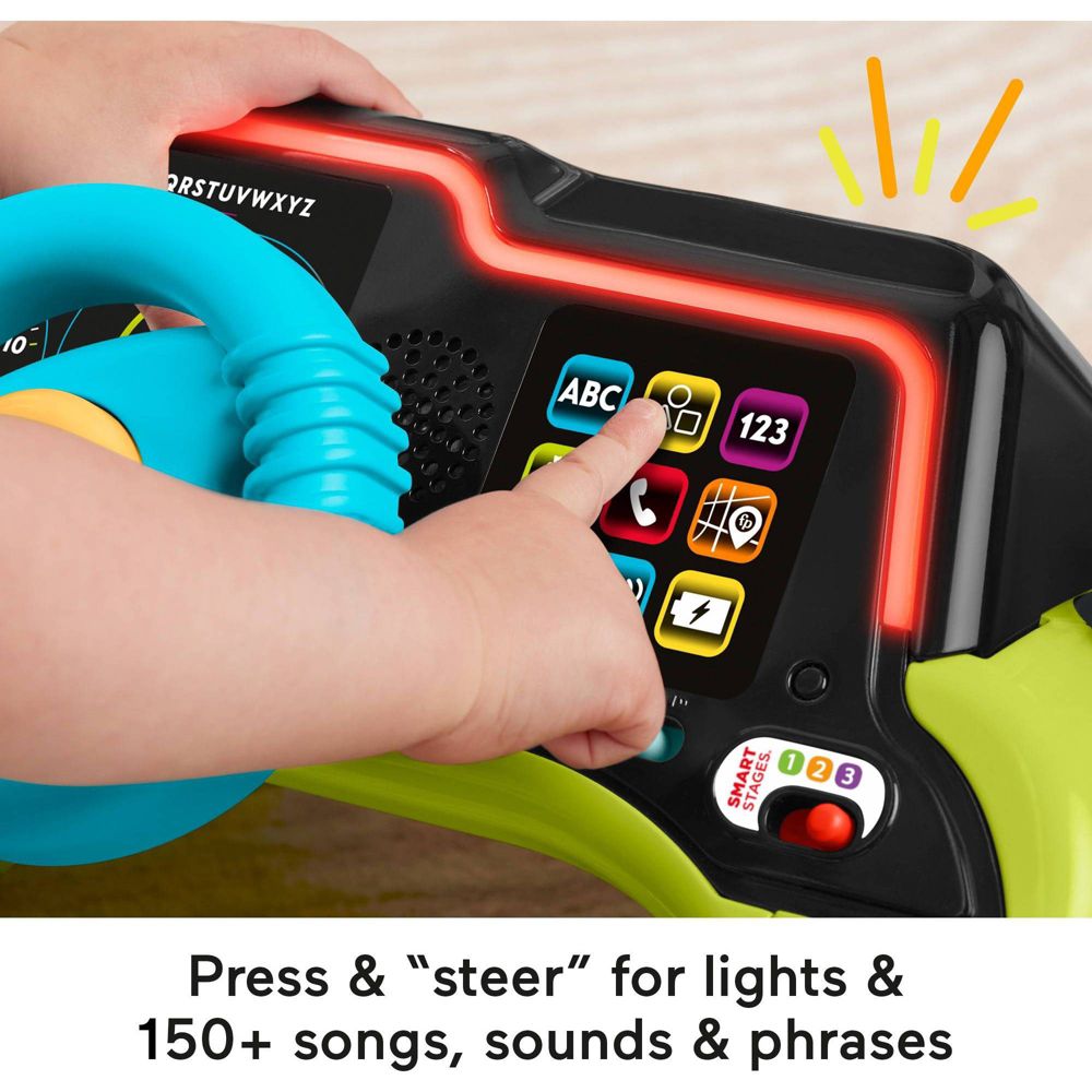New - Laugh & Learn Smart Stages Sit & Steer Driver