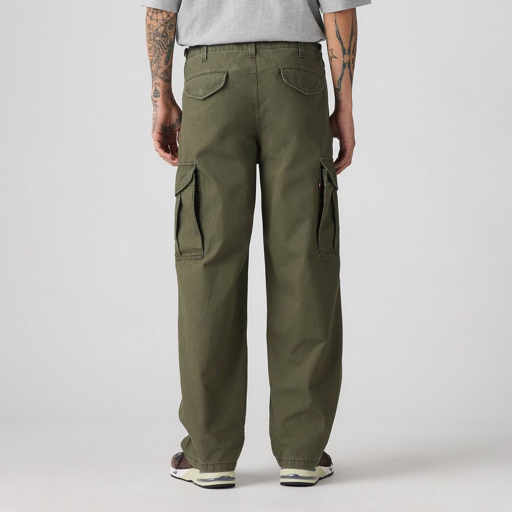 Open Box - Levi's® Men's XX Cargo Baggy Fit Pants - Forest Green 31x32