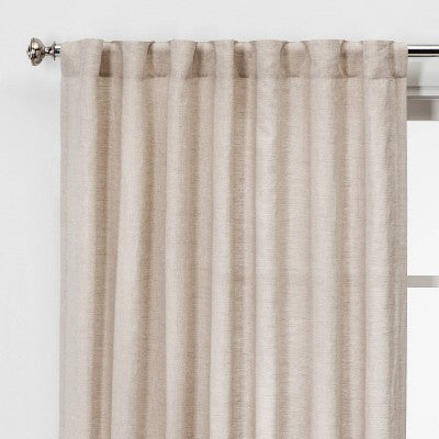 New - Light Filtering Window Curtain Panel - Threshold ThresholdBullseye Deals