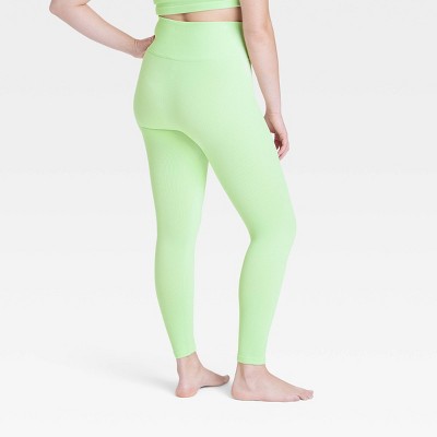 Women's Seamless High-Rise Rib Leggings - All In Motion All In MotionBullseye Deals