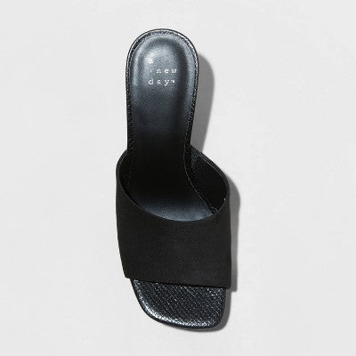 Open Box - Women's Darla Platform Mule Heels - A New Day A New DayBullseye Deals