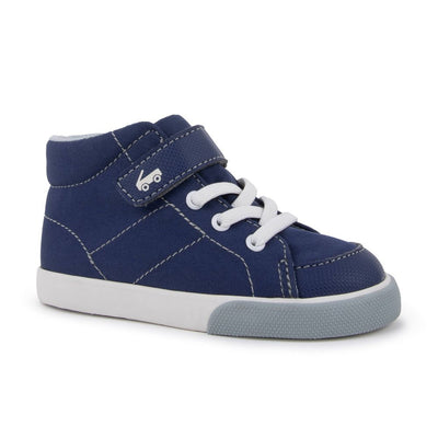 New - See Kai Run Basics Toddler Belmont Sneakers - Navy Blue 11T