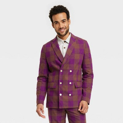 New - Houston White Adult Unisex Button Up Double-Breasted Blazer Jacket Houston WhiteBullseye Deals
