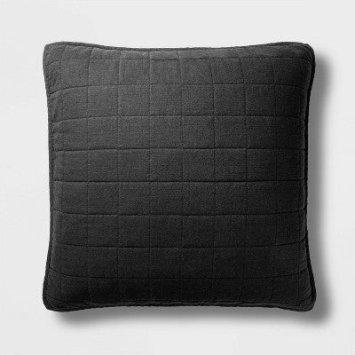 New - Casaluna Pillow Sham Linen-Blend OEKO-TEX Minimalist CasalunaBullseye Deals