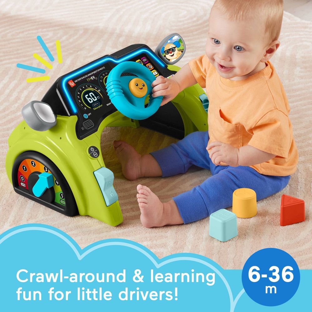 New - Laugh & Learn Smart Stages Sit & Steer Driver