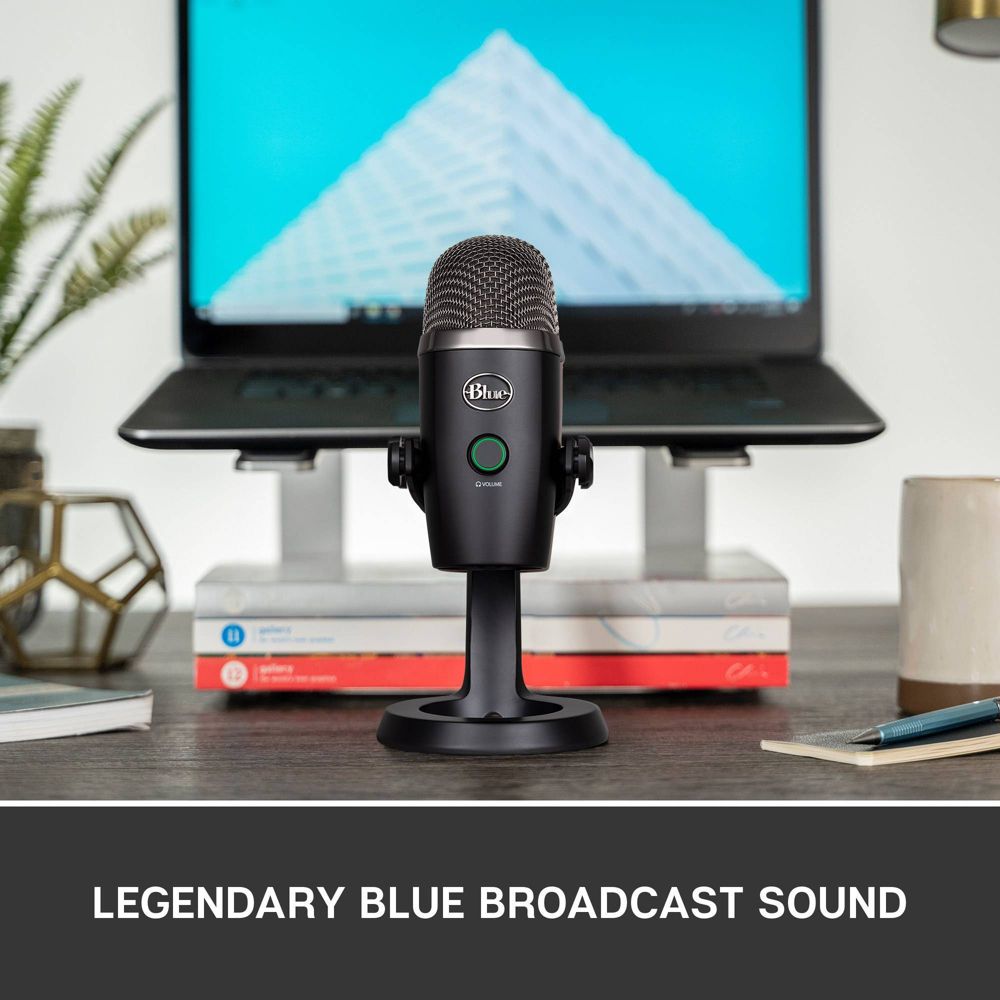 Certified Refurbished - Blue Yeti Nano Premium USB Microphone - Black Blue MicrophonesBullseye Deals