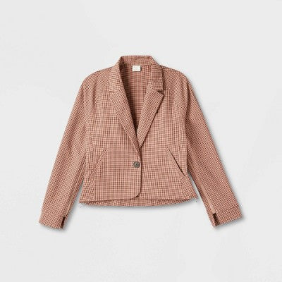 New - A New Day Women's Button Up Blazer Jacket A New DayBullseye Deals