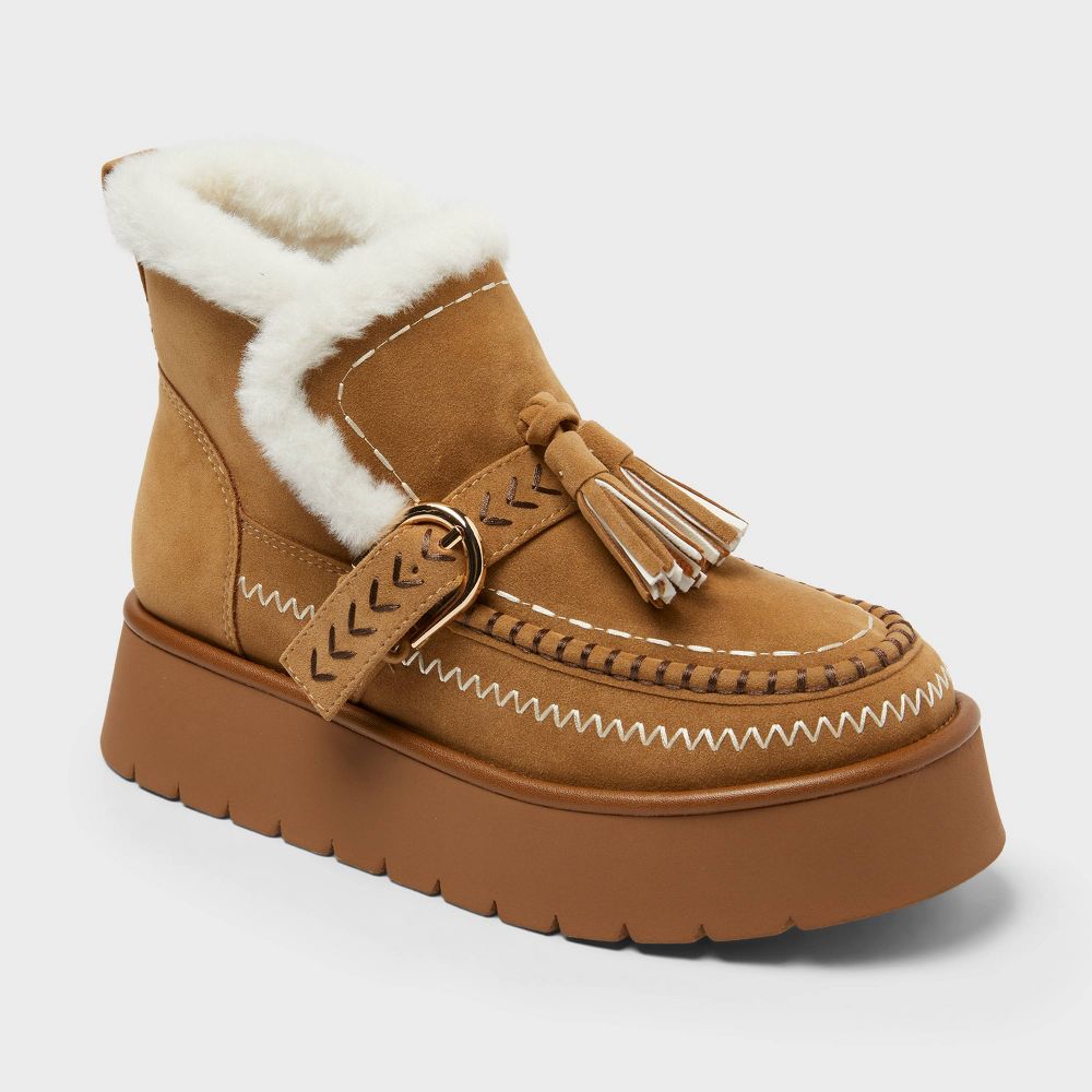 New - Women’s Summit Boots with Memory Foam Insole – Universal Thread™ Brown 11