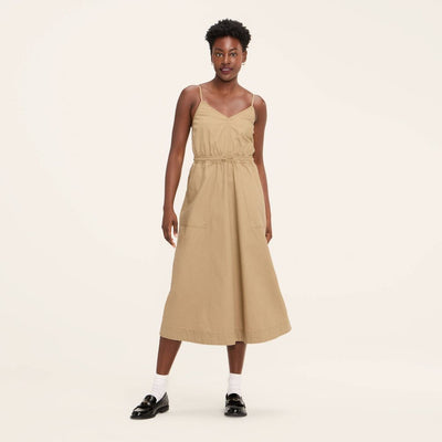 New - Women's Utility Midi Dress - Woolrich x Target Khaki XS