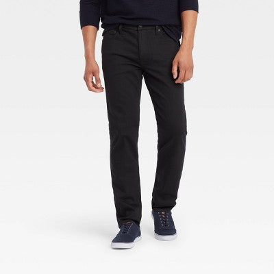 New - Goodfellow & Co Men's Tall Mid Rise Slim Leg Fit Full Jeans Heavyweight Goodfellow & CoBullseye Deals