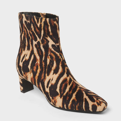 New - Women’s Tigris Boots with Memory Foam Insole – A New Day™ Tiger Print 7