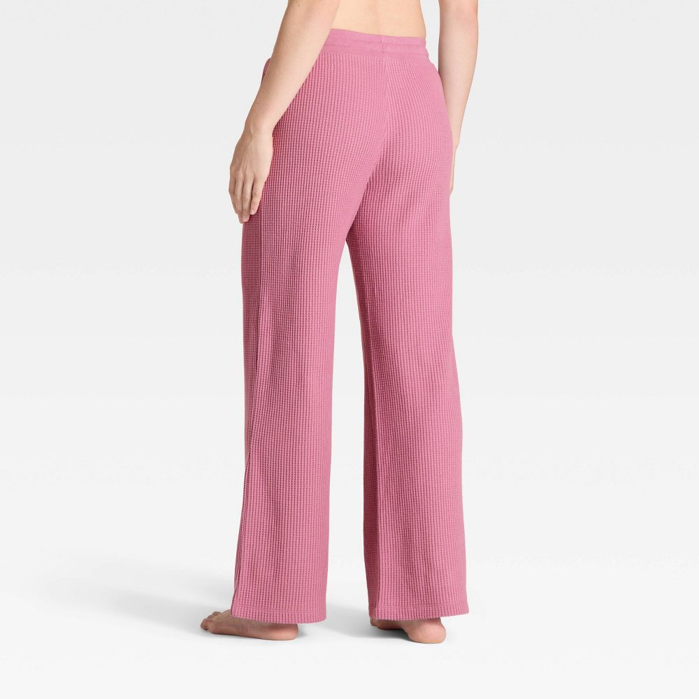 New - Women's Waffle Lounge Sweatpants - Auden™ Pink XS