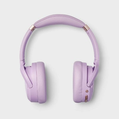 Open Box - Active Noise Canceling Bluetooth Headphones Over-Ear Wireless Headsets with Mic HeydayBullseye Deals