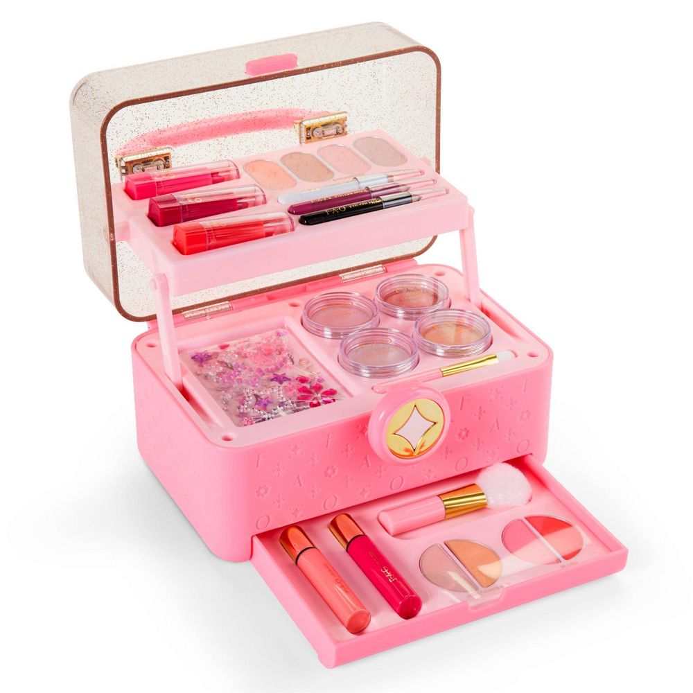 New - FAO Schwarz Girls' Makeup Organizer Portable