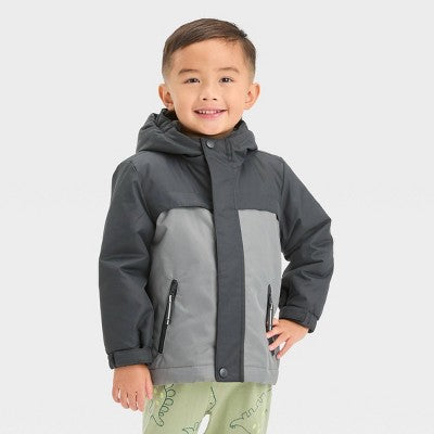 Cat & Jack Toddler Kids Zip-Up Winter Puffer Windbreaker 3-In-1 Jacket Cat & JackBullseye Deals