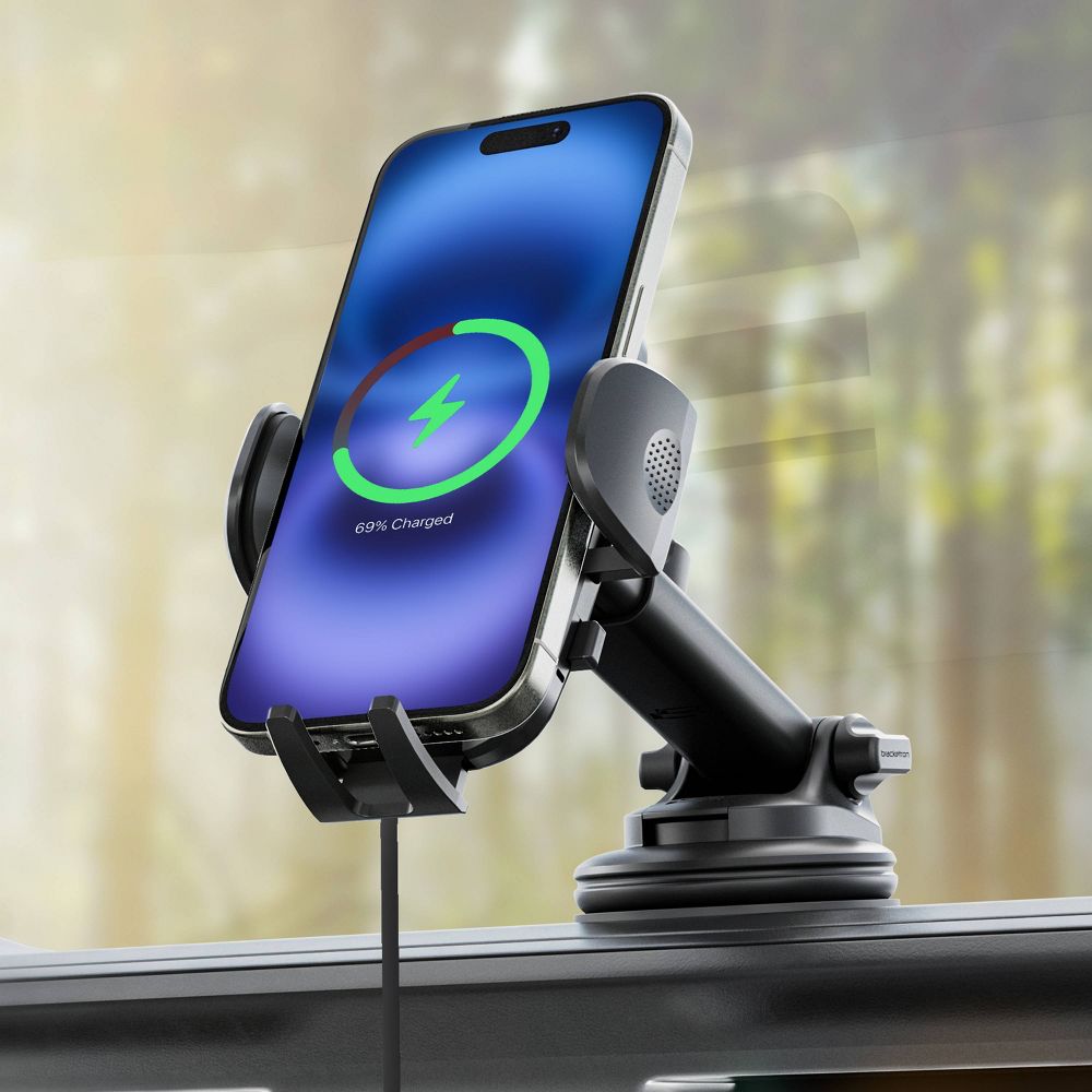 New - Bracketron PwrUp TripGrip Window/Dash Mount - Black