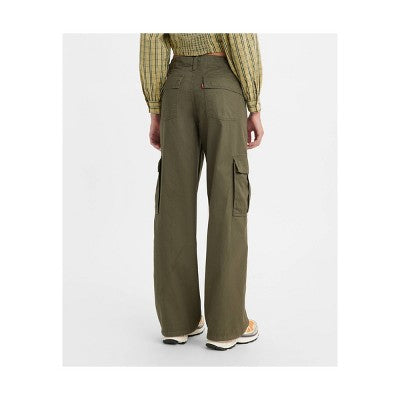 New - Levi's Women's High Rise Wide Leg Relaxed Cargo Pants Loose Levi'sBullseye Deals