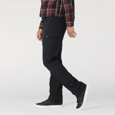 New - Wrangler Men's Straight Fit Full Performance Pants UPF 50 Moisture Wicking WranglerBullseye Deals