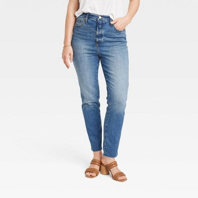New - Universal Thread Women's High Rise Slim Leg Fit Full Jeans Midweight Universal ThreadBullseye Deals