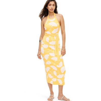 New - Diane von Furstenberg Women's Halter Tie Summer Casual Midi Dress Diane von Furstenberg for TargetBullseye Deals