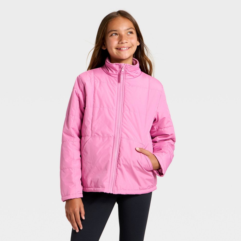 Open Box - Kids' 3-in-1 Jacket - All In Motion™ Pink XL