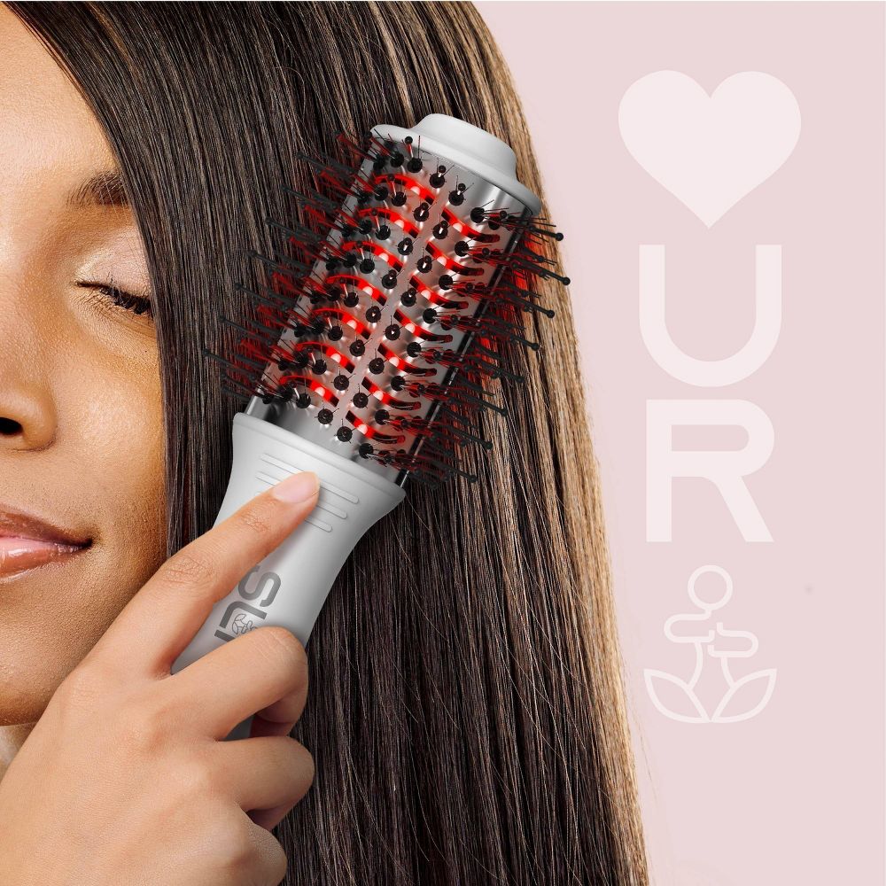Open Box - SLF Red Light Therapy Travel Dryer Hair Brush