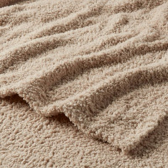 New - Full/Queen Cozy Chenille Bed Blanket True Khaki - Threshold - Secondipity