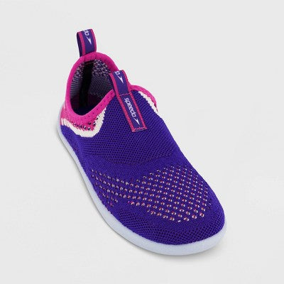 Speedo Junior Kids Water Sports Aqua Shoes Quick Drying Outdoor, Blue/ Pink, 2-3 SpeedoBullseye Deals
