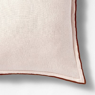 New - Oversized Linen Square Throw Pillow - Threshold designed with Studio McGee Threshold designed w/Studio McGeeBullseye Deals