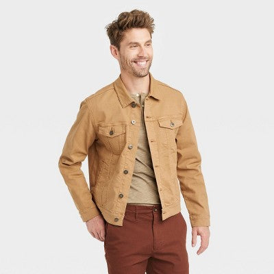New - Men's Denim Trucker Jacket - Goodfellow & Co Goodfellow & CoBullseye Deals